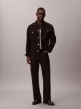 Negru Jacheta Denim Stil Anii 90  Barbati