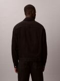 Negru Jacheta Denim Stil Anii 90  Barbati