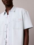 Denim Boxy Denim Short Sleeve Shirt  Men