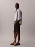 Negru Pantaloni Scurti Slim Din Denim  Barbati