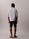 Negru Pantaloni Scurti Slim Din Denim  Barbati