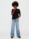 Negru Tricou Pentru Copii  Copii Unisex
