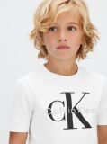 Alb Tricou Pentru Copii Cu Logo  Copii Unisex