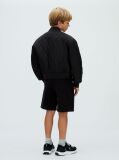 Negru Pantaloni Scurti Jogging Relaxati Pentru Copii  Copii Unisex