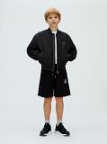 Negru Pantaloni Scurti Jogging Relaxati Pentru Copii  Copii Unisex