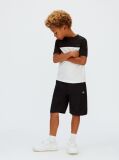 Negru Tricou Colourblock  Baieti