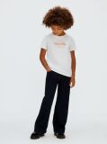 Alb Tricou Cu Logo  Fete