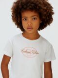Alb Tricou Cu Logo  Fete