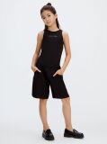 Negru Pantaloni Scurti Bermuda Din Punto Milano  Fete