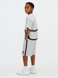 Grey Relaxed Varsity Logo Shorts  Boys
