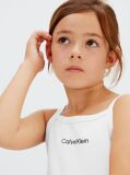 White Punto Milano Strap Dress  Girls