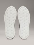 Black Leather Chunky Trainers  Men