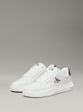 White Leather Chunky Trainers  Men