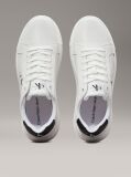 White Leather Chunky Trainers  Men