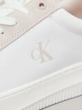 White Canvas Trainers  Men