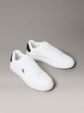 White Leather Trainers  Men