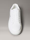 White Leather Trainers  Men