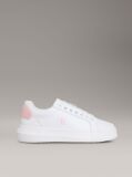 White Leather Trainers  Women