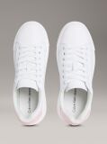 White Leather Trainers  Women