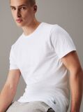 Alb Set 3 Tricouri Cu Guler Rotund – Cotton Classics  Barbati