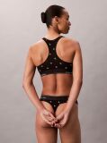 Negru Chiloti Tanga – Icon Cotton Modal  Femei