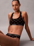 Negru Chiloti Tanga – Icon Cotton Modal  Femei