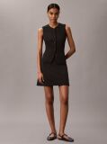 Black Tailored Button-Through Vest  Women