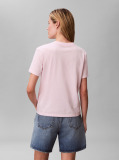 Pink Tonal Logo Classic T-Shirt  Women