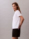 Alb Tricou Cu Maneca Scurta  Femei