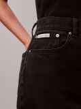 Negru Blugi Stil Tapered Cu Talie Inalta  Femei