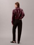 Negru Blugi Stil Tapered Cu Talie Inalta  Femei