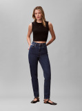 Denim Mom Fit Straight Leg Jeans  Women