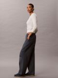 Albastru Pantaloni Din Ripstop Cu Snur Si Genunchi Cu Pense  Femei