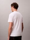 Alb Tricou Din Bumbac Pima  Barbati