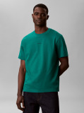 Green Short Sleeve Stretch Pique Nano Easy Tee  Men
