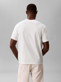 White Fade Logo Crew Neck T-Shirt  Men