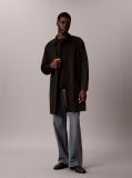 Black Oversized Embossed Logo T-shirt  Men