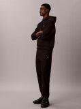Negru Joggeri Din Premium Fleece  Barbati