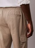 Kaki Pantaloni Cargo Skinny Din Twill  Barbati