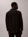 Albastru Camasa Oversize Din Denim Stil Anii 90  Barbati
