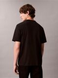 Negru Tricou Graphic Calvin Klein  Barbati