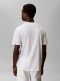 White Classic Fit Monologo T-Shirt  Men