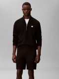 Black Straight Chino Shorts  Men