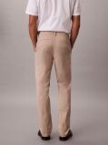 Brown Slim Fit Buttoned Chinos  Men
