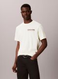 Green Relaxed Back Logo T-shirt  Men