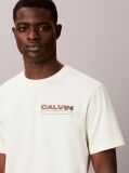 Green Relaxed Back Logo T-shirt  Men