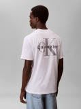 White Back Graphic T-Shirt  Men