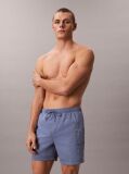 Albastru Pantaloni Scurti De Baie Medii Cu Snur - CK Tech  Barbati