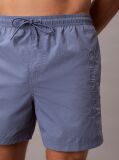 Albastru Pantaloni Scurti De Baie Medii Cu Snur - CK Tech  Barbati