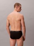 Negru Set 3 Slipuri – Icon Cotton Stretch  Barbati